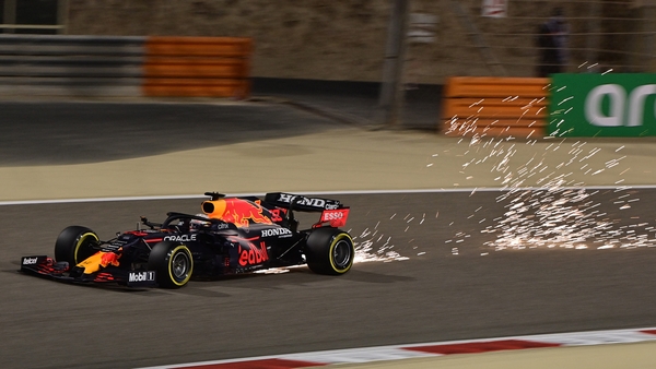 Red Bull's Dutch driver Max Verstappen during qualifying
