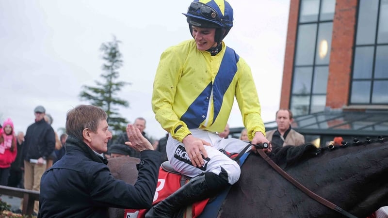 Barry Connell (left) has high hopes for Espanito Bello