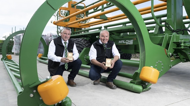 Malone Farm Machinery won the overall Enterprise Ireland Innovation Arena Award last year