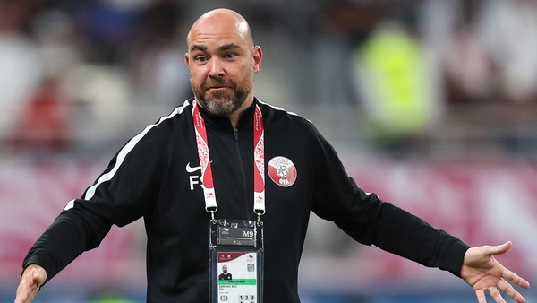 Qatar coach Felix Sanchez Bas