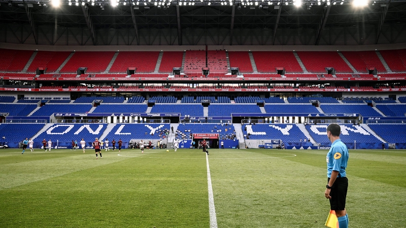 The Groupama Stadium in Lyon