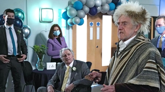 Ryan Andrews as Sean, Martina Stanley as Dolores, Jim Bartley as Bela, Eamon Morrissey as Cass and Paul Ronan as Anto, 2021