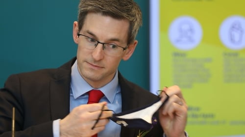 Dr Ronan Glynn said that 'we have to continue to work together to prevent a further wave of infection'