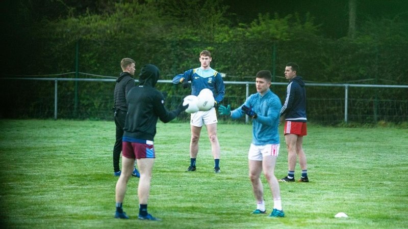 Dublin were photographed training last week 
Picture credit: Irish Independent
