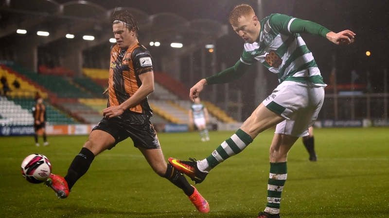 Shamrock Rovers and Dundalk met in the President's Cup last month