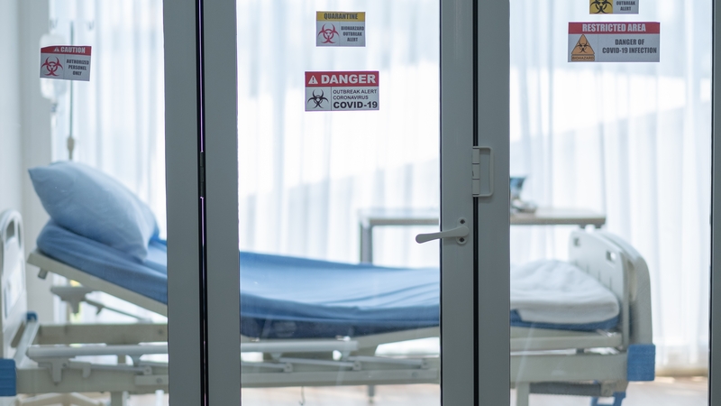 There are 264 patients in hospital with coronavirus today