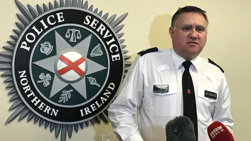PSNI Derry City and Strabane District Commander, Chief Superintendent Darrin Jones (file image)