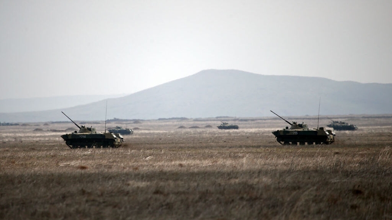 A Russian military exercise in the region earlier this month