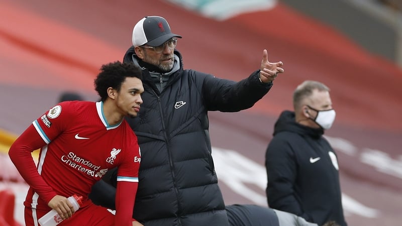 Klopp sang Alexander-Arnold's praises.
