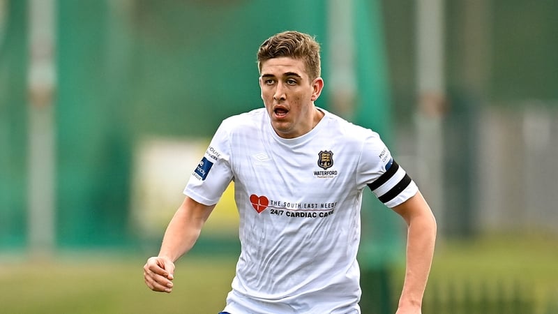 Oscar Brennan scored the winner for Waterford in Derry - before getting sent off