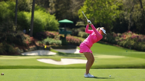 Olivia Mehaffey at Augusta earlier this year