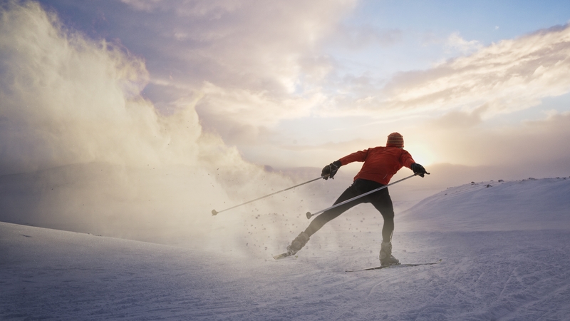 Skier ran into bad weather in bid to skip quarantine (stock image)