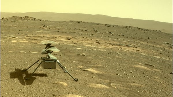 Ingenuity is due to take flight on Mars later this month