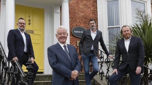 Declan Barrett, CCO and co-founder, Stephen Vernon, Chairman, Kevin Maughan, CEO and Graham Deane, COO and co-founder of UrbanVolt