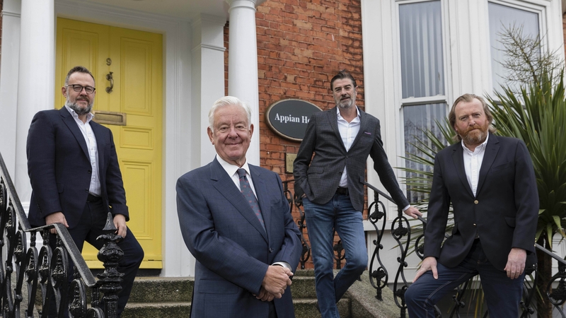 Declan Barrett, CCO and co-founder, Stephen Vernon, Chairman, Kevin Maughan, CEO and Graham Deane, COO and co-founder of UrbanVolt