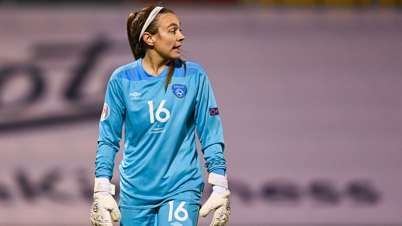 Grace Moloney was stretchered off during the game with Birmingham