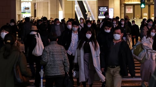 Residents in Osaka are being urged to stay at home if possible