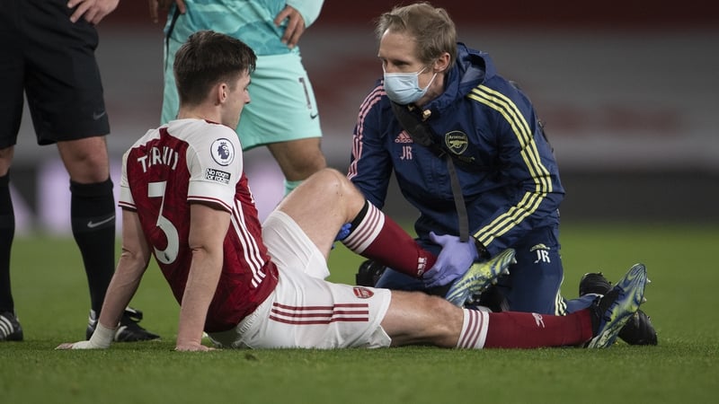 Kieran Tierney could be out for the season