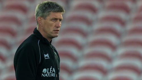 In one exchange earlier this year Ronan O'Gara said to John O'Driscoll that 'you have fleeced me' (file image)
