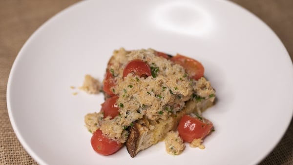 Paul Flynn's buttered tomatoes on toast.