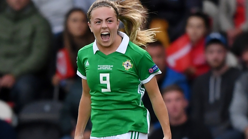 Simone Magill struck the winner