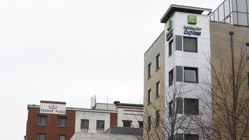 Inbar Aviezer has been quarantining at the Holiday Inn Express Hotel, near Dublin Airport, since Wednesday after taking a flight from Israel.