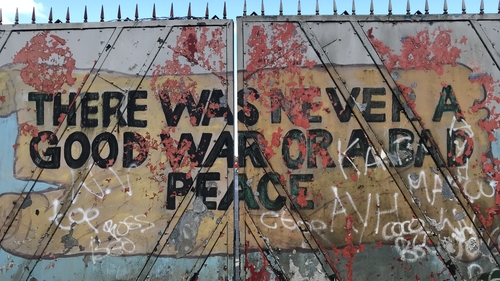 Lanark Way is an interface area between the loyalist Shankill Road and nationalist Springfield Road and has been the scene of other disturbances in the past, including serious rioting last April
