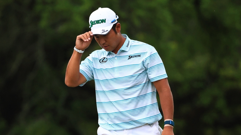 Hideki Matsuyama is in command