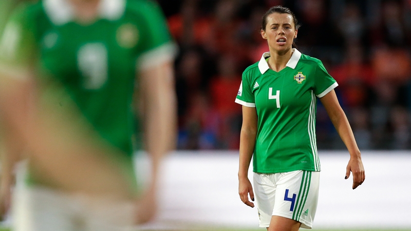 Laura Rafferty has battled back from a serious injury and featured in the first leg victory in Kyiv