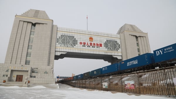 China's trade surplus hit $676.43 billion in 2021, the highest since records started in 1950