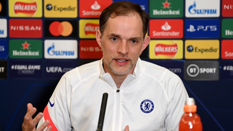 Thomas Tuchel speaking ahead of the game in Seville