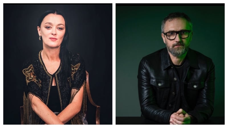 Gallagher and Hogan: completed the song virtually ding lockdown via song-writing sessions over phone-calls and messages