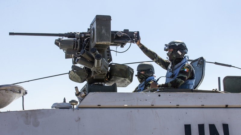 Ireland began its participation in UNDOF on 22 June 2013 at the request of the UN