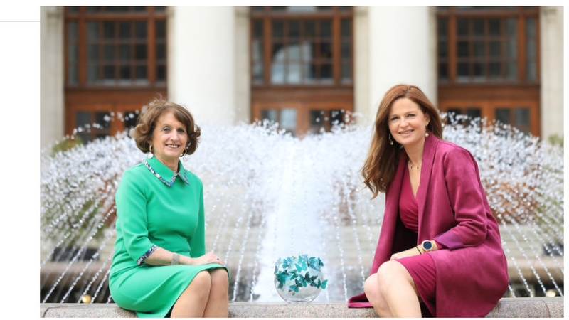 Marian O'Gorman and Evelyn Moynihan of the Kilkenny Group