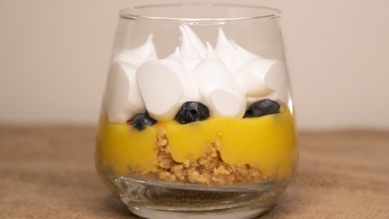 Mags' lemon meringue pleasure pot