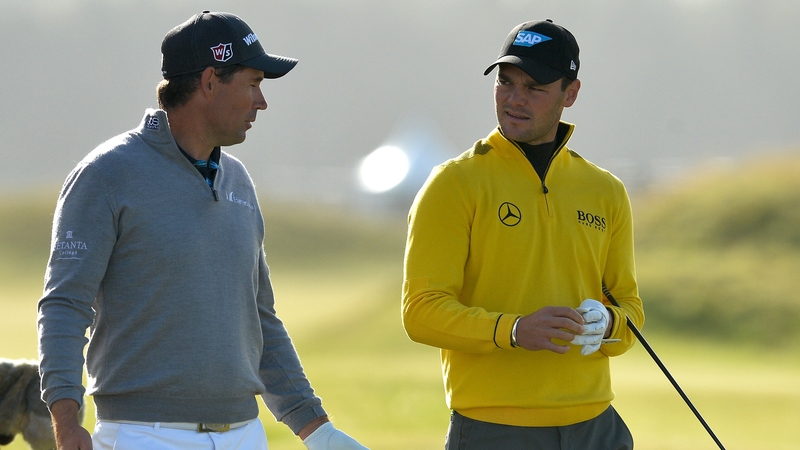 Martin Kaymer and Padraig Harrington