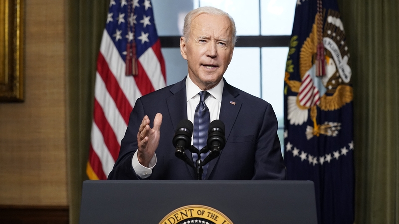 Joe Biden set a goal of withdrawing all 2,500 US troops remaining in Afghanistan no later than 11 September