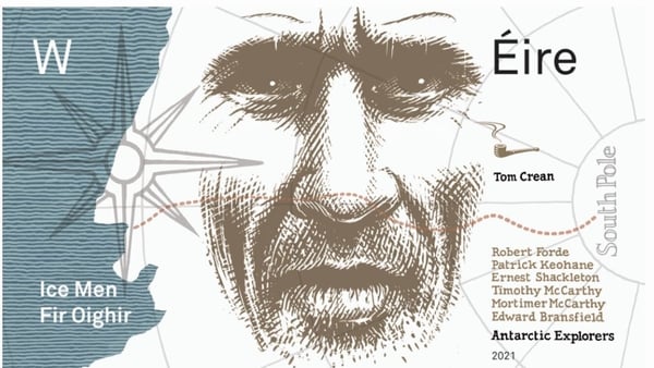 Tom Crean, from Annascaul, Co Kerry, is among those to be featured on the stamps