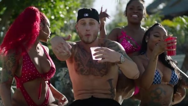 Chet in the video for White Boy Summer