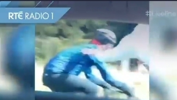 Attack on a Cyclist: "I don't know how I didn't break my neck."