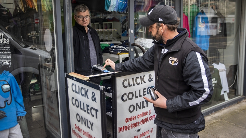 Click-and-collect services for non-essential retail resumed earlier this week