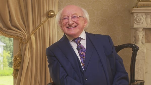 President Michael D Higgins: "What Sabina brought into my life is inestimable".
