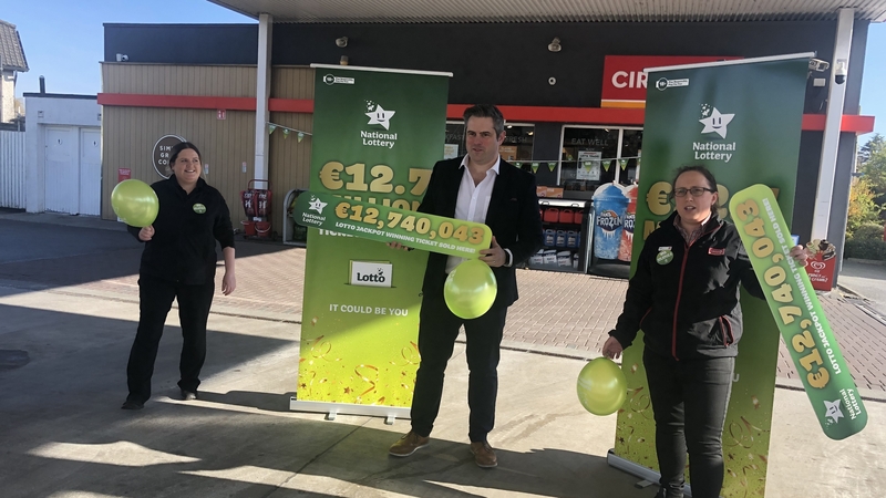 The winning ticket was sold on the day of the draw