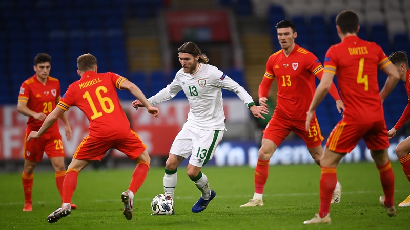 Action from the Nations League match between Wales and Ireland at Cardiff City Stadium back in November.