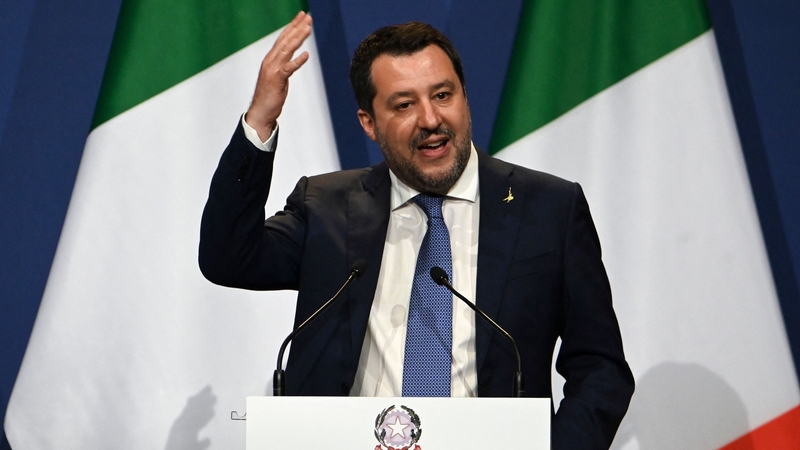 Matteo Salvini is charged with barring migrants from landing on the island of Lampedusa after they were rescued at sea by the Spanish NGO Open Arms
