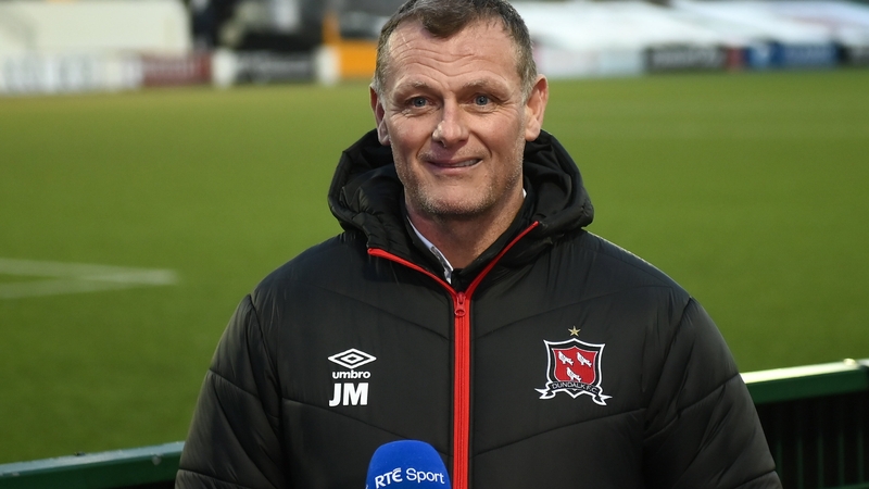 Jim Magilton gave little away after Dundalk's draw