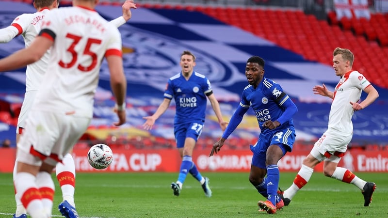 Kelechi Iheanacho scores the game's only goal