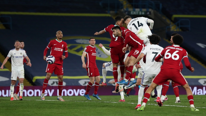 Diego Llorente rose highest to earn Leeds a deserved point