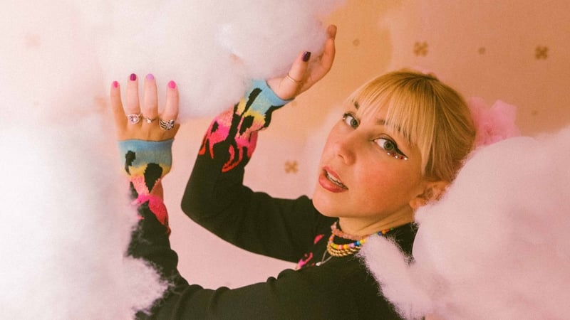 KK Lewis: "I grew up in Clare, playing the fiddle but I gave it up when I was 13 because I didn't think it was cool enough." All photos: Nicholas O'Donnell