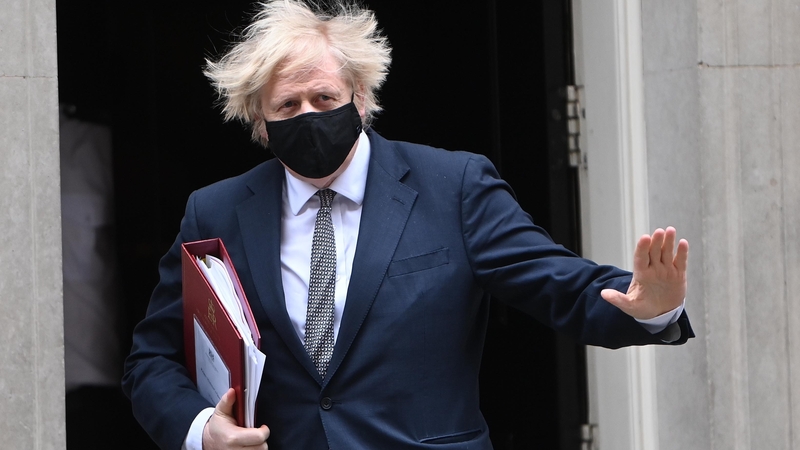 Boris Johnson told the BBC his government was working on "sandpapering" the Northern Ireland Protocol